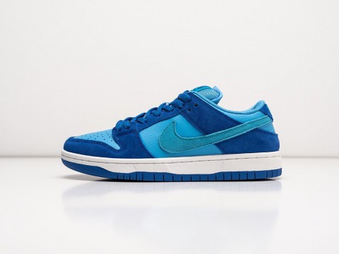 Nike SB Dunk Low Pro Fruity Pack - Blue Raspberry WMNS синие замша женские (36-40)