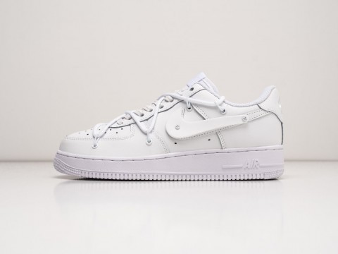 Nike Air Force 1 Low Double Laces Triple White артикул 27095