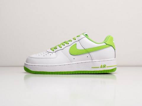 Nike Air Force 1 Low 07 White Chlorophyll белые кожа мужские (40-45)