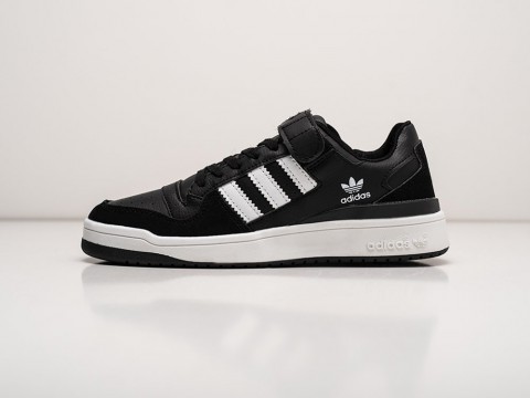 Adidas Forum Low Black / White артикул 27402