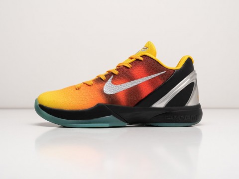 Nike Kobe 6 All Star - Orange County оранжевые кожа мужские (40-45)