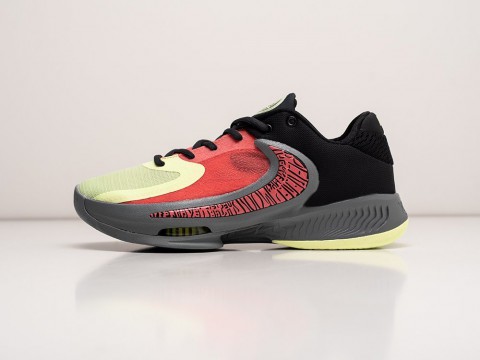 Nike Zoom Freak 4 Black / Red / Yellow / Grey артикул 28367