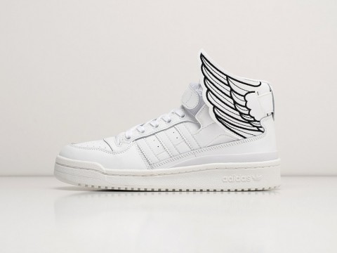 Adidas x Jeremy Scott x Forum Wings 4.0 White белые кожа мужские (40-45)