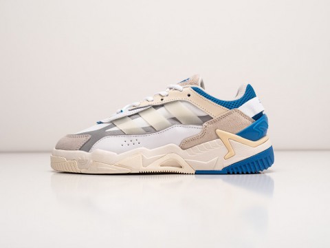 Женские кроссовки Adidas Niteball II Blue Bird WMNS белые