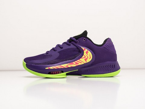 Nike Zoom Freak 4 Violet Purple / Green / Yellow