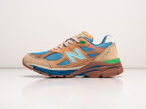 New Balance x Joe Freshgoods x 990v3 Made In USA Outside Clothes Special Box Desert Rose / Blue