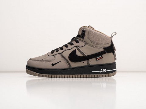 Nike Air Force 1 Winter WMNS серые - фото