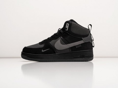 Женские кроссовки Nike Air Force 1 Winter WMNS черные