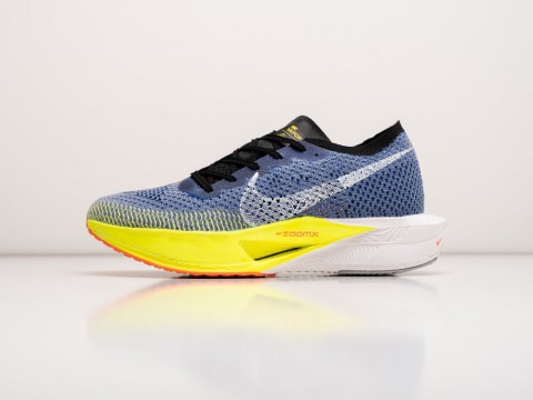 Nike ZoomX Vaporfly NEXT% 3 Racer Blue синие текстиль мужские (40-45)