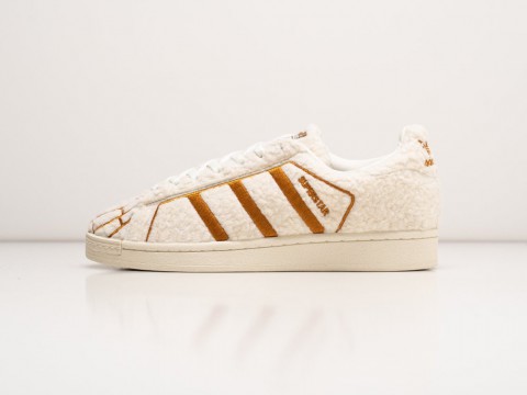 Adidas Superstar Conchas Pack - Vanilla белые текстиль мужские (40-45)