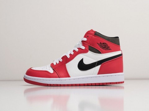 Мужские кроссовки Nike Air Jordan 1 красные