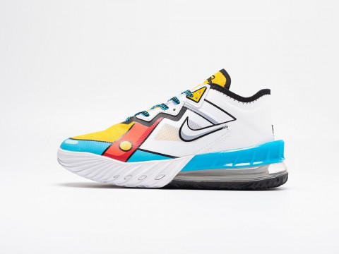 Nike Space Jam x LeBron 18 Bugs x Marvin разноцветные - фото