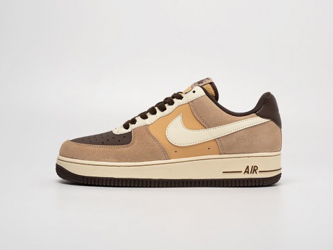 Мужские кроссовки Nike Air Force 1 07 LV8 Baroque Brown коричневые