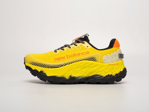 Мужские кроссовки New Balance Fresh Foam X More Trail v3 желтые