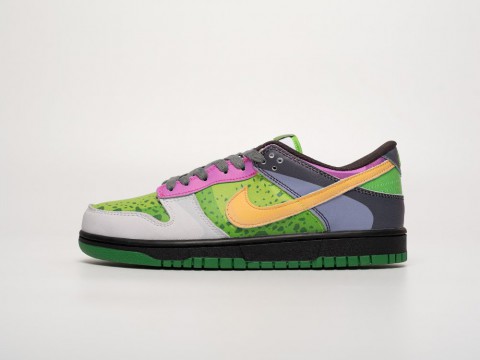 Мужские кроссовки Nike SB Dunk Low разноцветные