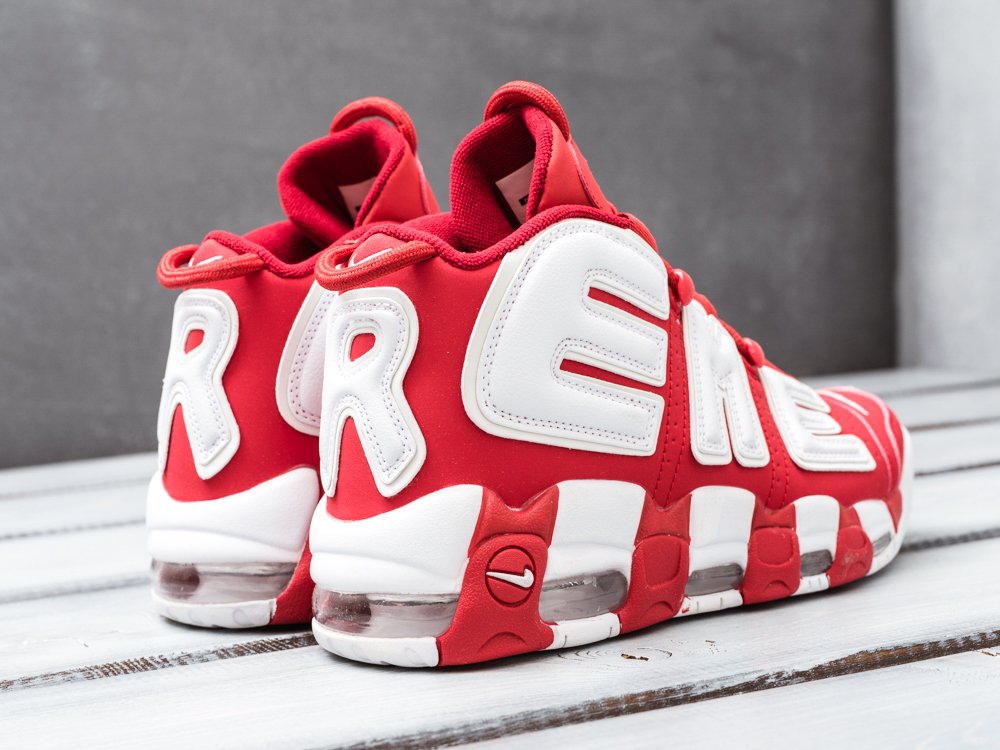 Nike Air More Uptempo красные женские (AR10038) - фото 5