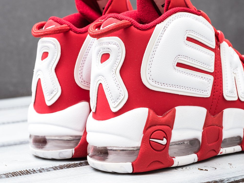 Nike Air More Uptempo красные женские (AR10038) - фото 6