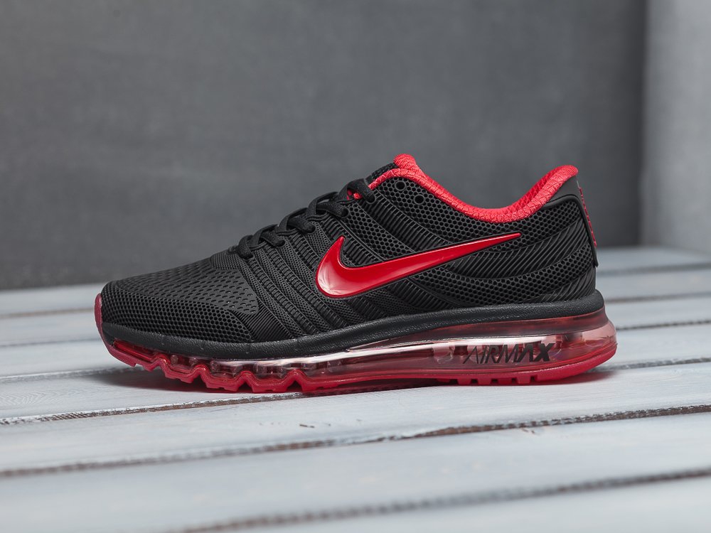 Nike Air Max 2017 черные мужские (AR10046) - фото 1 Nike Air Max 2017 черные мужские (AR10046) - фото 1
