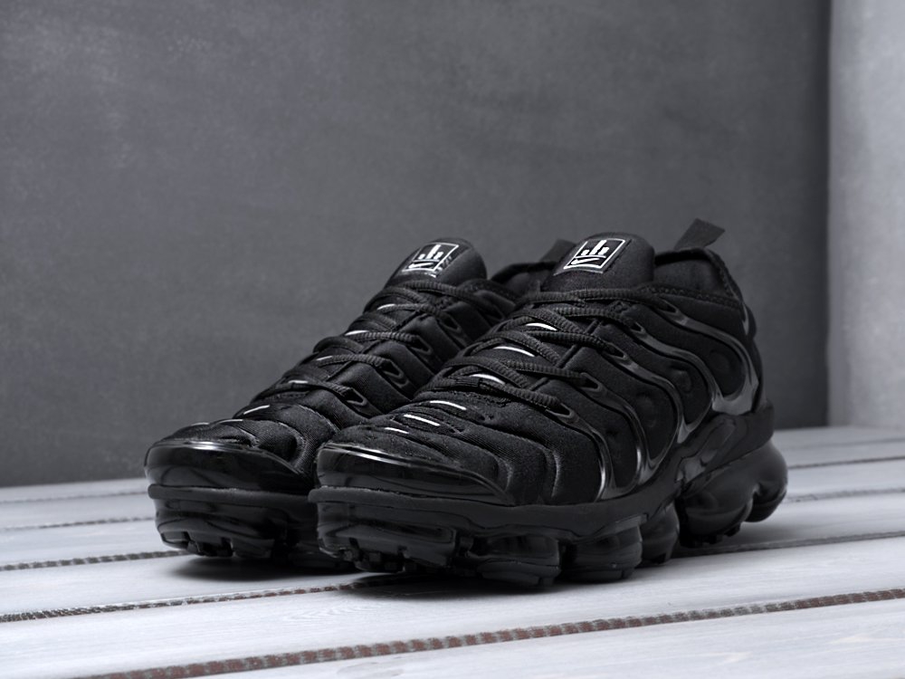 Nike Air VaporMax Plus черные мужские (AR10191) - фото 5 Nike Air VaporMax Plus черные мужские (AR10191) - фото 5