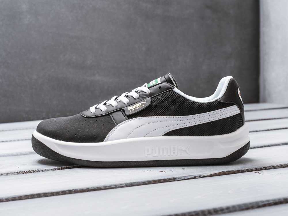Puma California черные мужские (AR10193) - фото 1 Puma California черные мужские (AR10193) - фото 1