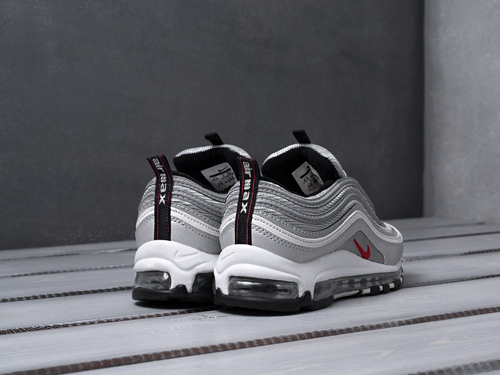 Nike Air Max 97 серебристые женские (AR10239) - фото 4 Nike Air Max 97 серебристые женские (AR10239) - фото 4