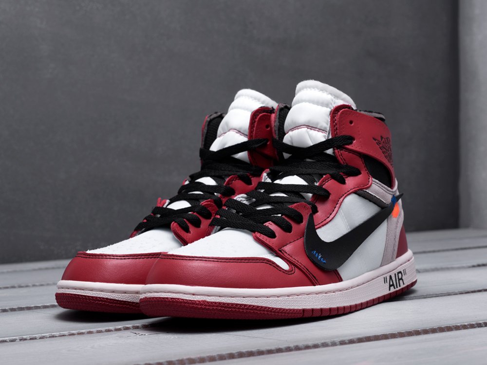 Nike Air Jordan 1 разноцветные мужские (AR10512) - фото 3 Nike Air Jordan 1 разноцветные мужские (AR10512) - фото 3