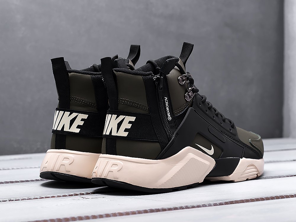 Nike ACRONYM x Air Huarache зеленые мужские (AR10635) - фото 4 Nike ACRONYM x Air Huarache зеленые мужские (AR10635) - фото 4