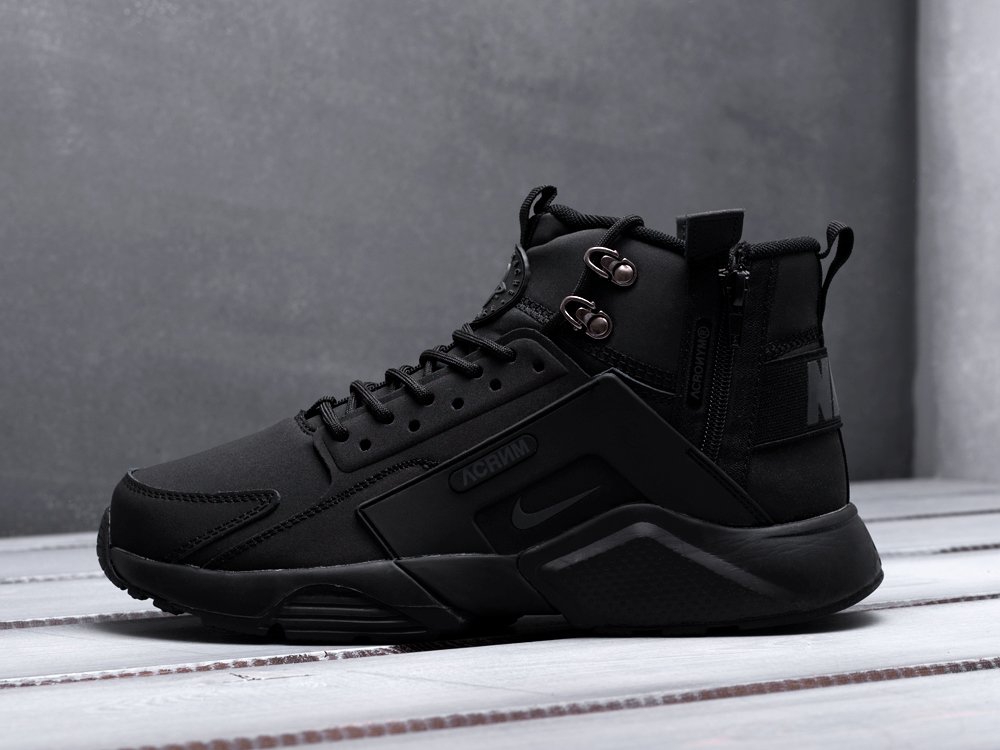 Nike ACRONYM x Air Huarache черные мужские (AR10636) - фото 1 Nike ACRONYM x Air Huarache черные мужские (AR10636) - фото 1