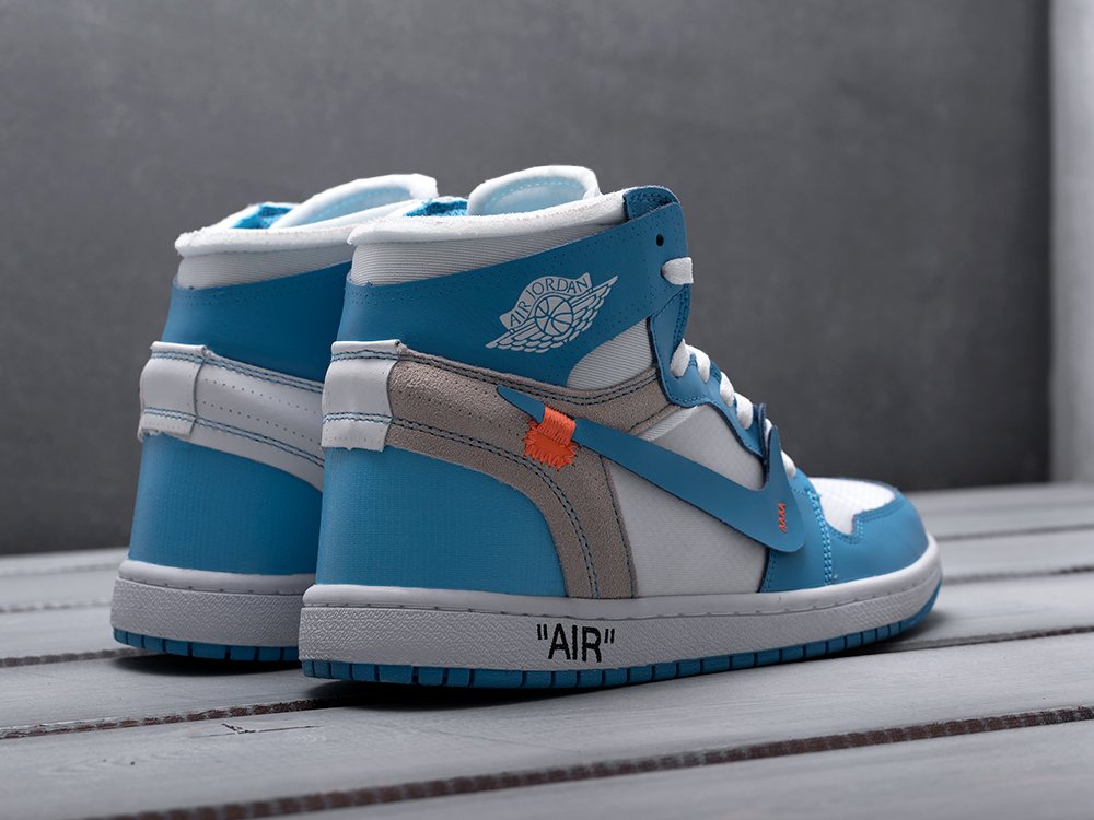 Nike Air Jordan 1 голубые мужские (AR10850) - фото 2