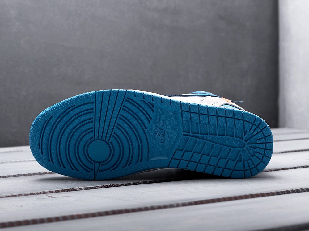 Nike Air Jordan 1 голубые мужские (AR10850) - фото 3