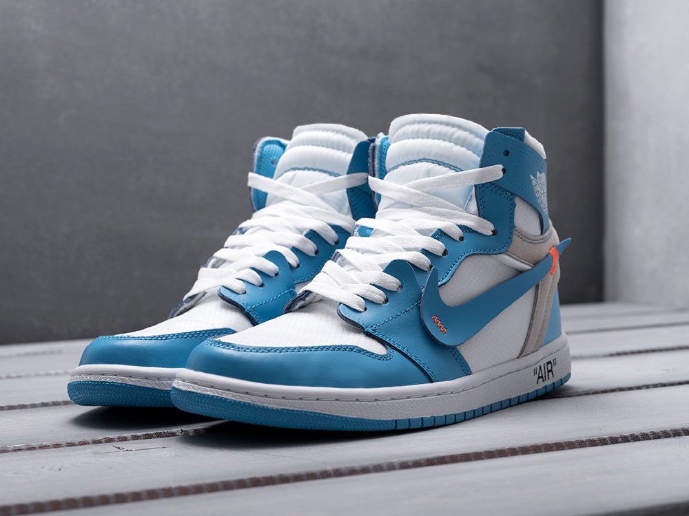 Nike Air Jordan 1 голубые мужские (AR10850) - фото 6