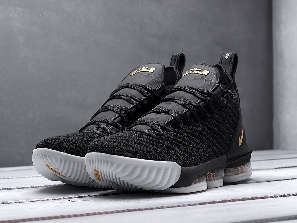 Nike Lebron XVI черные мужские (AR10861) - фото 3 Nike Lebron XVI черные мужские (AR10861) - фото 3