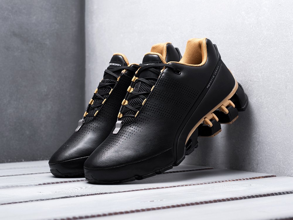 Adidas Porsche Design Leather P5000 черные мужские (AR10916) - фото 2 Adidas Porsche Design Leather P5000 черные мужские (AR10916) - фото 2