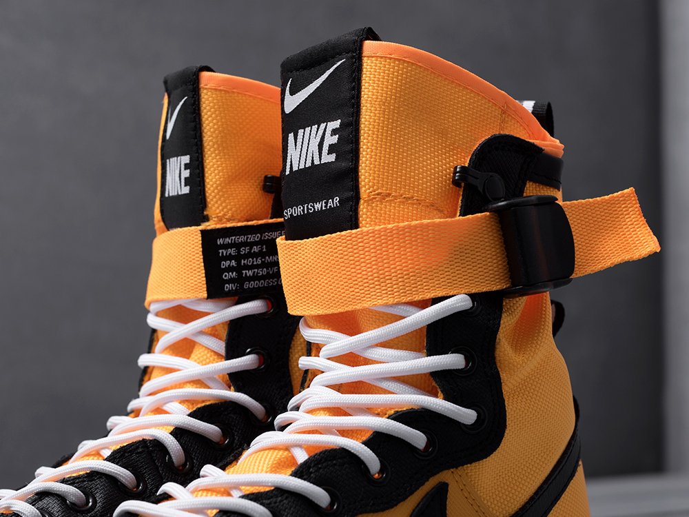 Nike SF Air Force 1 оранжевые мужские (AR11148) - фото 5 Nike SF Air Force 1 оранжевые мужские (AR11148) - фото 5