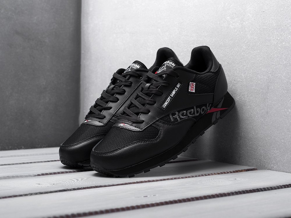Reebok Classic Leather черные мужские (AR11445) - фото 2 Reebok Classic Leather черные мужские (AR11445) - фото 2