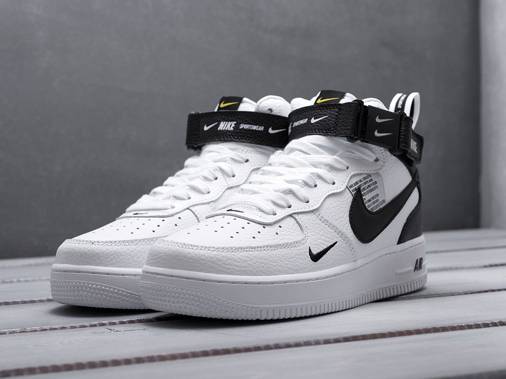 Nike Air Force 1 07 Mid LV8 белые мужские (AR11459) - фото 4 Nike Air Force 1 07 Mid LV8 белые мужские (AR11459) - фото 4