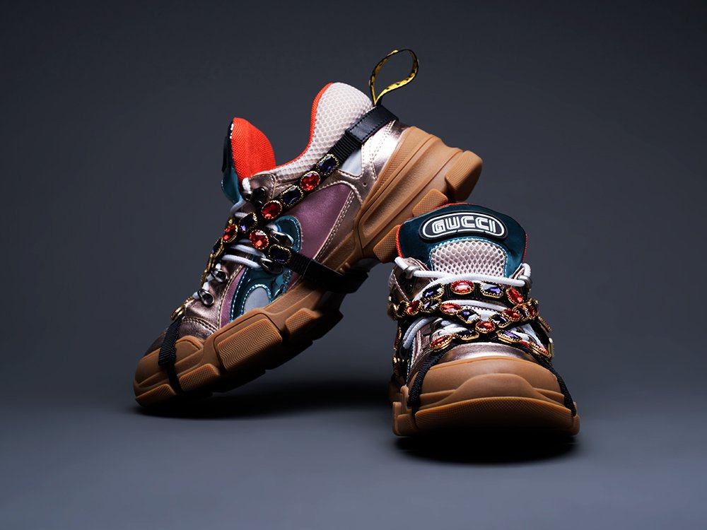 Gucci Flashtrek голубые женские (AR11525) - фото 3 Gucci Flashtrek голубые женские (AR11525) - фото 3