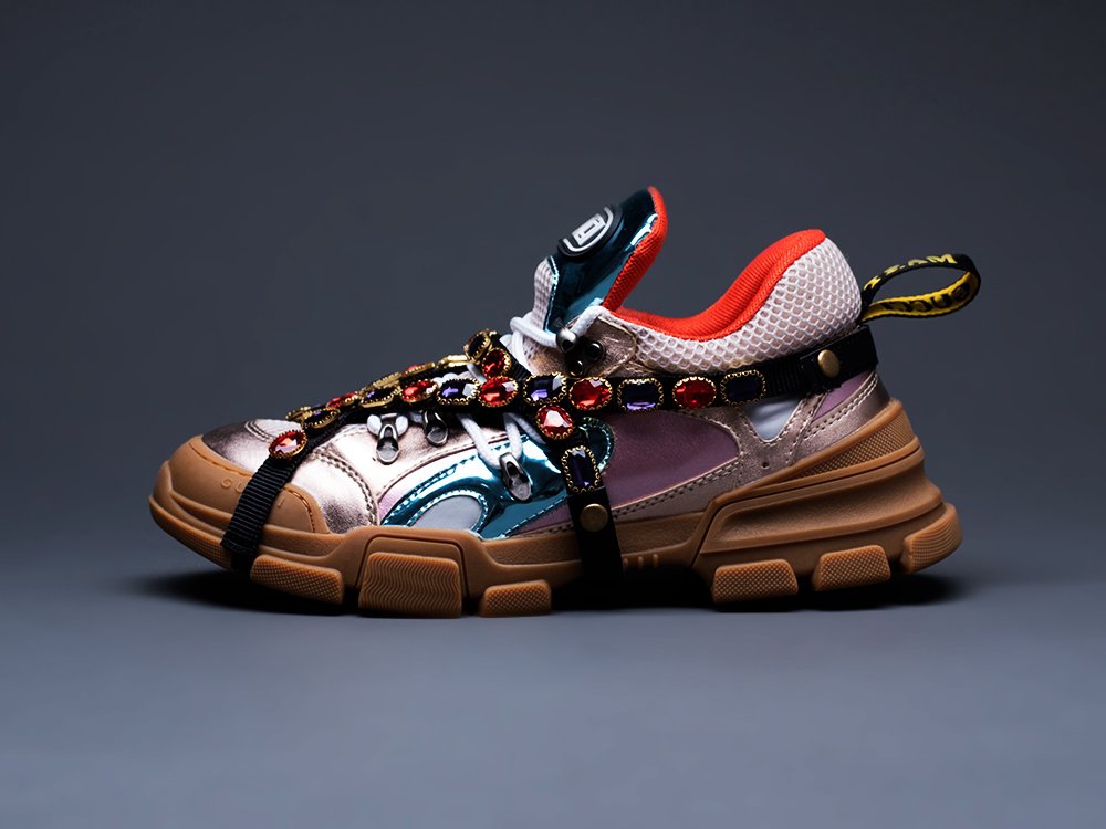 Gucci Flashtrek голубые женские (AR11525) - фото 4 Gucci Flashtrek голубые женские (AR11525) - фото 4