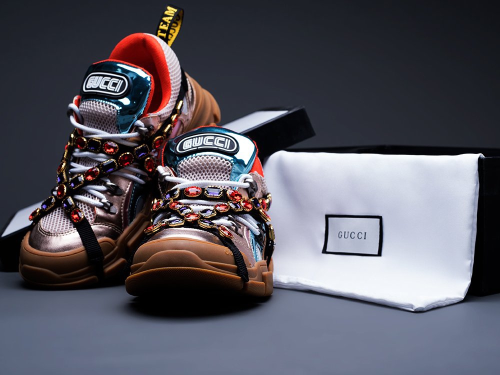 Gucci Flashtrek голубые женские (AR11525) - фото 8 Gucci Flashtrek голубые женские (AR11525) - фото 8