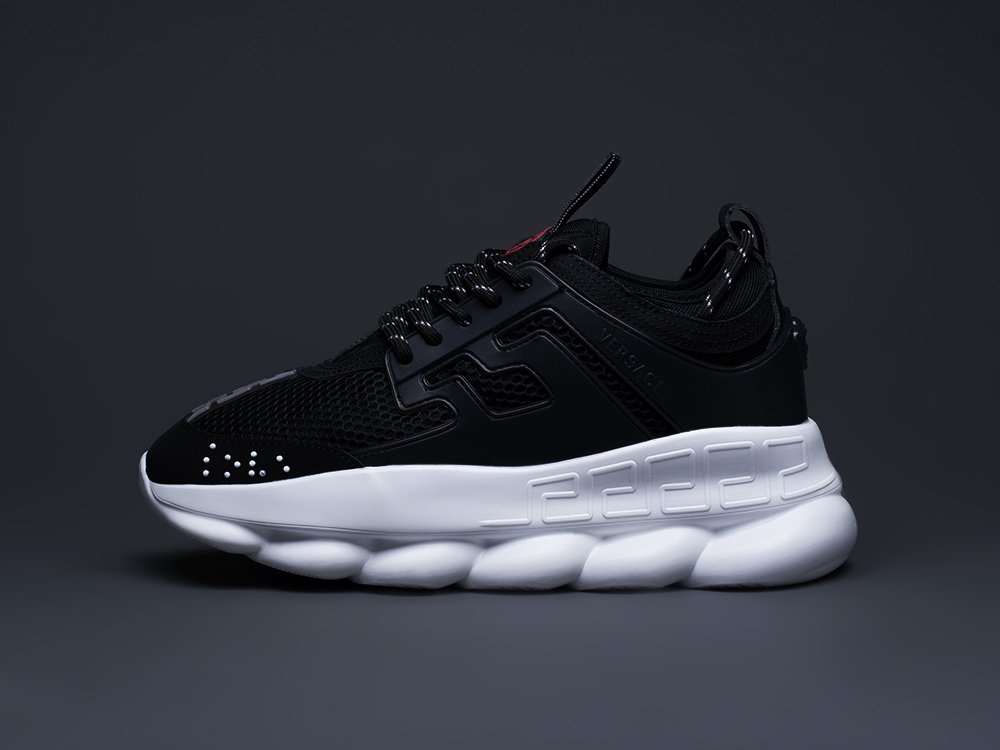 VERSACE Chain Reaction черные мужские (AR11565) - фото 1 VERSACE Chain Reaction черные мужские (AR11565) - фото 1