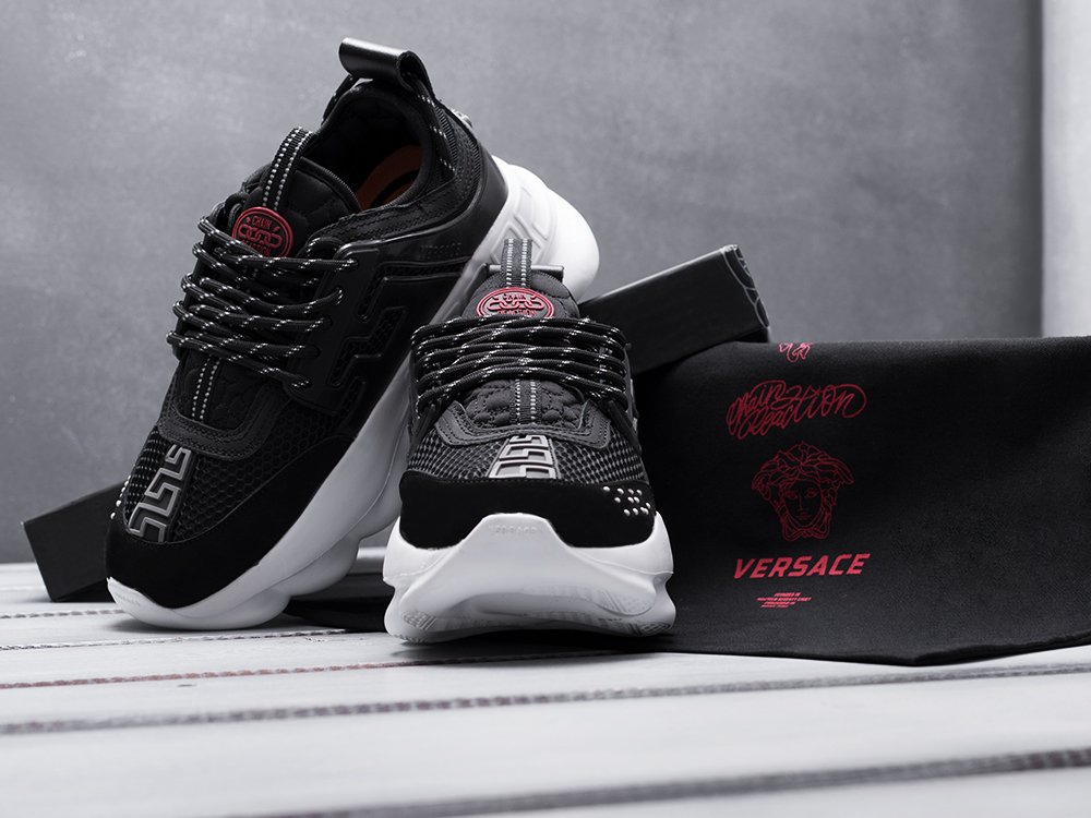 VERSACE Chain Reaction черные женские (AR12297) - фото 5 VERSACE Chain Reaction черные женские (AR12297) - фото 5