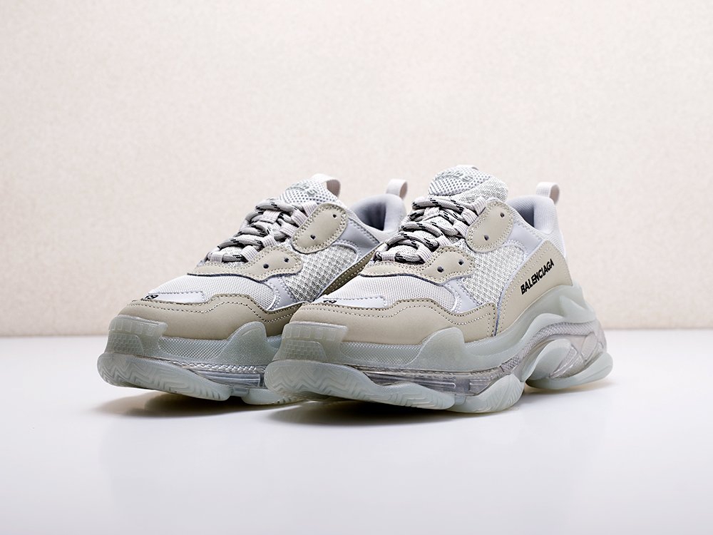 Balenciaga Triple S серые женские (AR12585) - фото 3 Balenciaga Triple S серые женские (AR12585) - фото 3