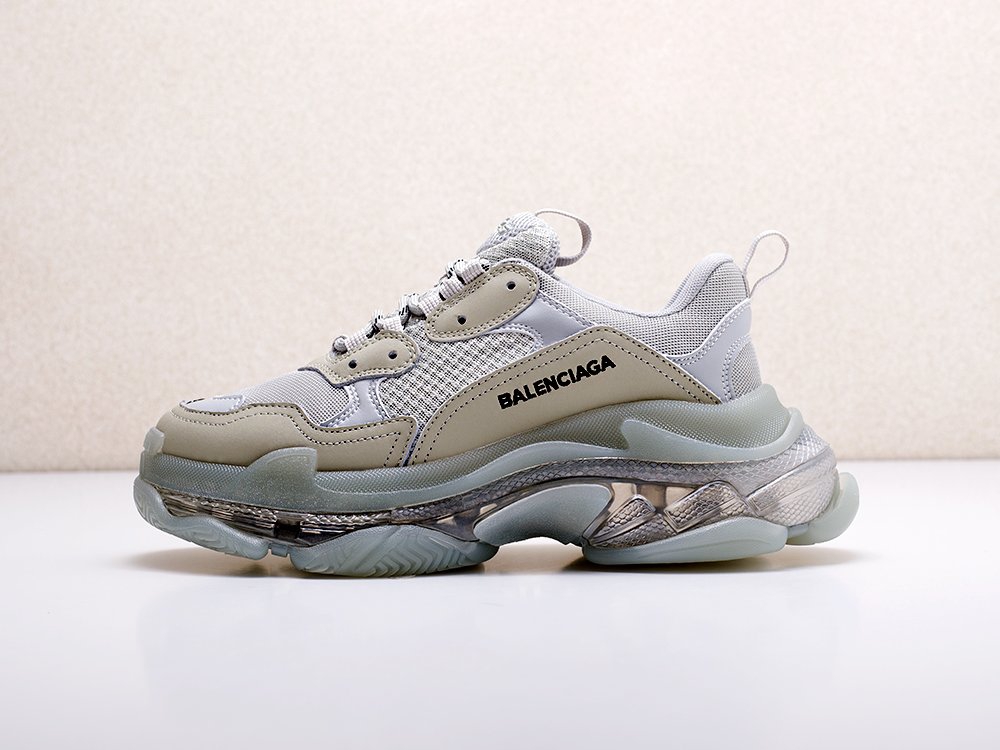 Balenciaga Triple S серые женские (AR12585) - фото 1 Balenciaga Triple S серые женские (AR12585) - фото 1