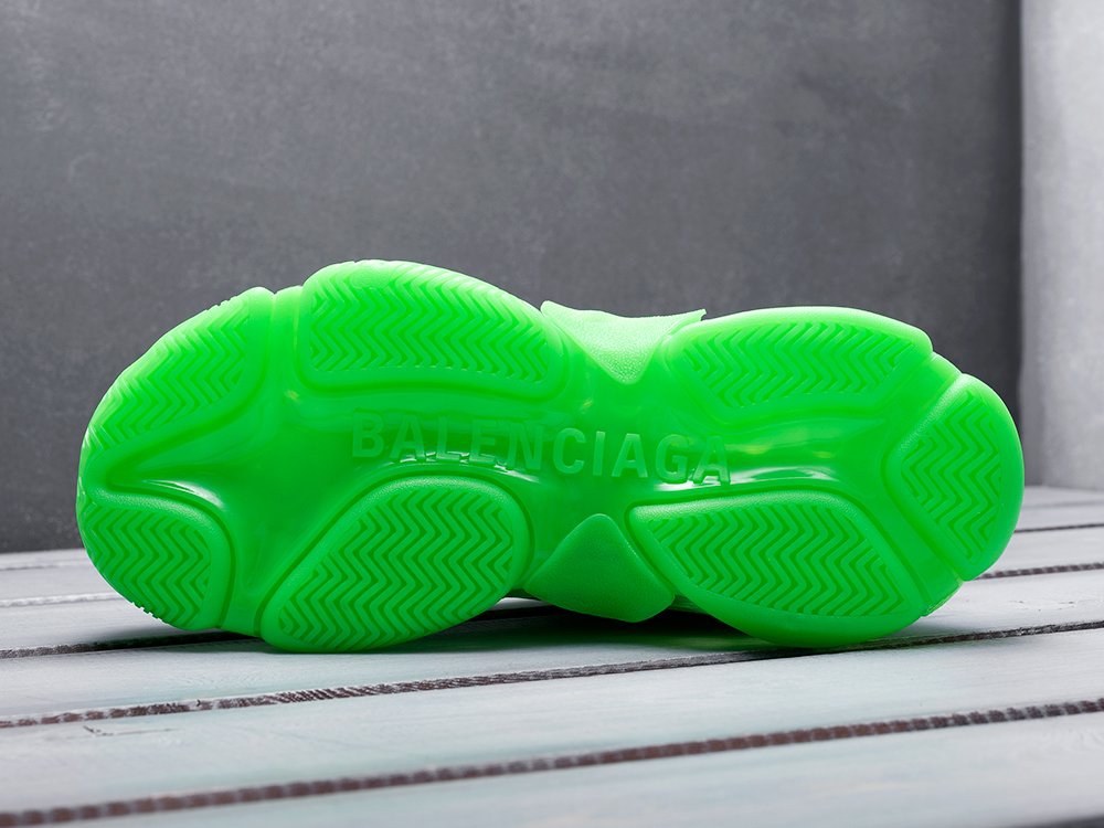 Balenciaga Triple S зеленые мужские (AR12791) - фото 5 Balenciaga Triple S зеленые мужские (AR12791) - фото 5