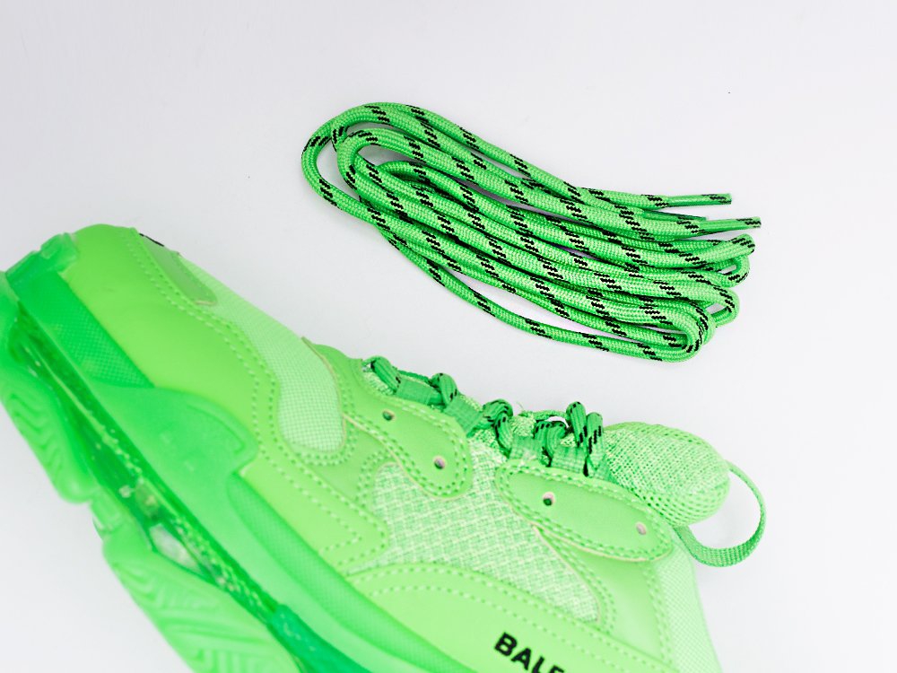 Balenciaga Triple S зеленые мужские (AR12791) - фото 6 Balenciaga Triple S зеленые мужские (AR12791) - фото 6