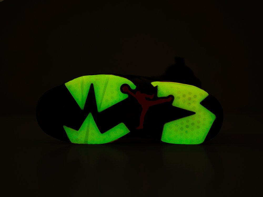 Nike Air Jordan 6 x Travis Scott Cactus Jack зеленые мужские (AR13179) - фото 3