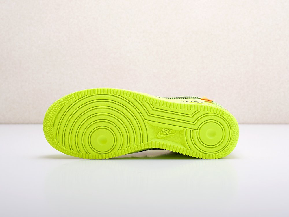 Nike x OFF-White Air Force 1 Low Volt WMNS зеленые женские (AR13350) - фото 5 Nike x OFF-White Air Force 1 Low Volt WMNS зеленые женские (AR13350) - фото 5