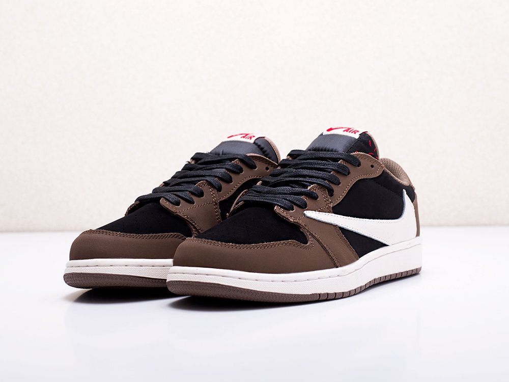 Nike Air Jordan 1 коричневые мужские (AR13506) - фото 3