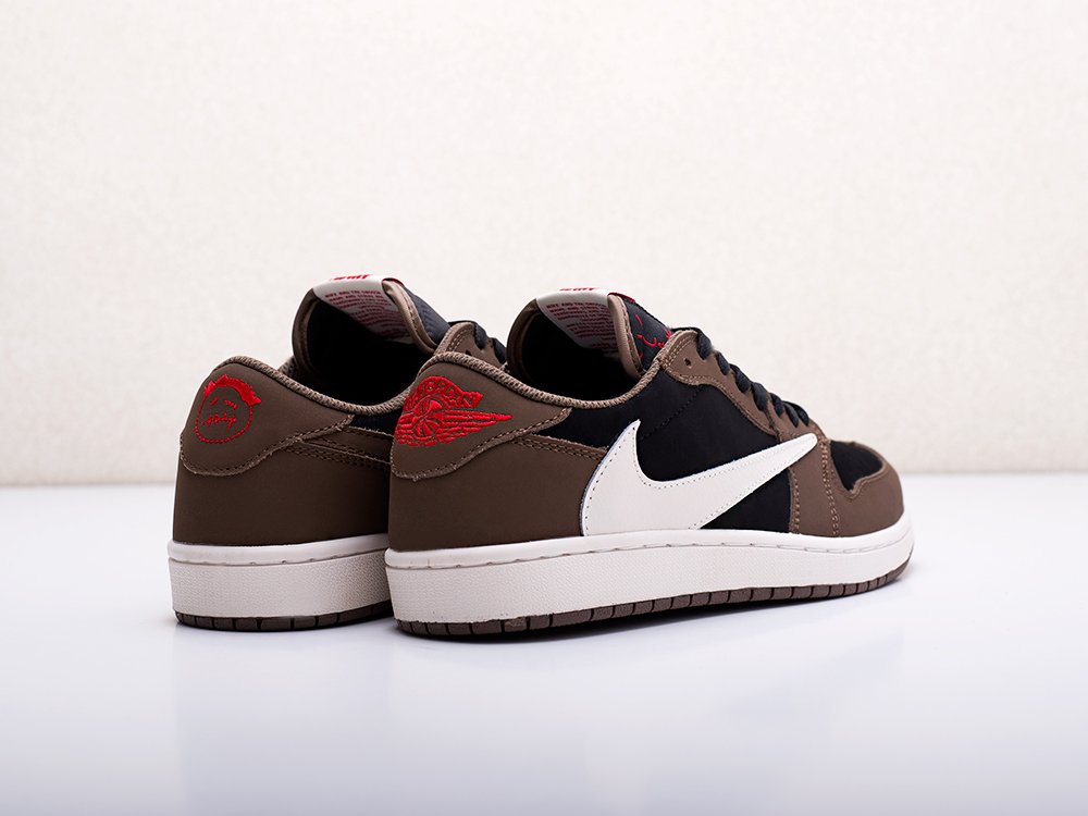 Nike Air Jordan 1 коричневые мужские (AR13506) - фото 4