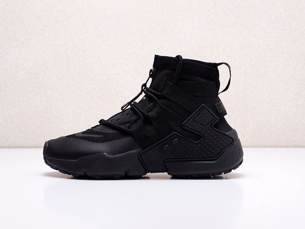 Nike Air Huarache Gripp черные мужские (AR13547) - фото 1 Nike Air Huarache Gripp черные мужские (AR13547) - фото 1